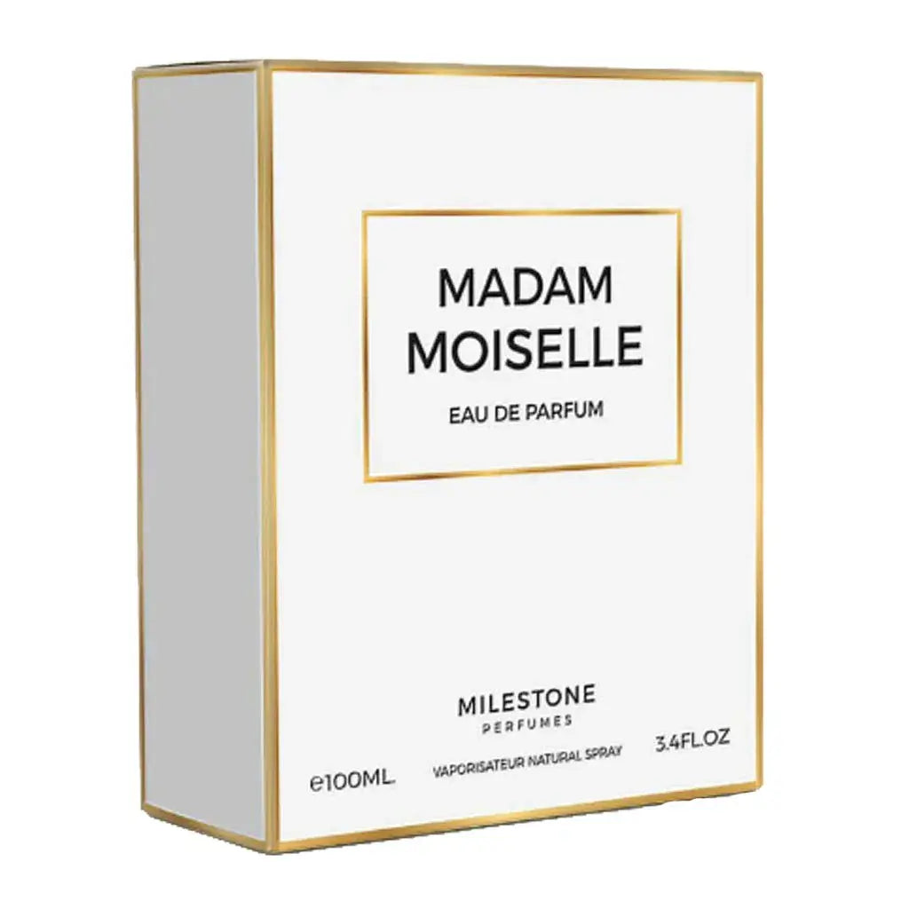 MILESTONE MADAM MOISELLE Pour Femme 100ml EDP - Ivory Luxe