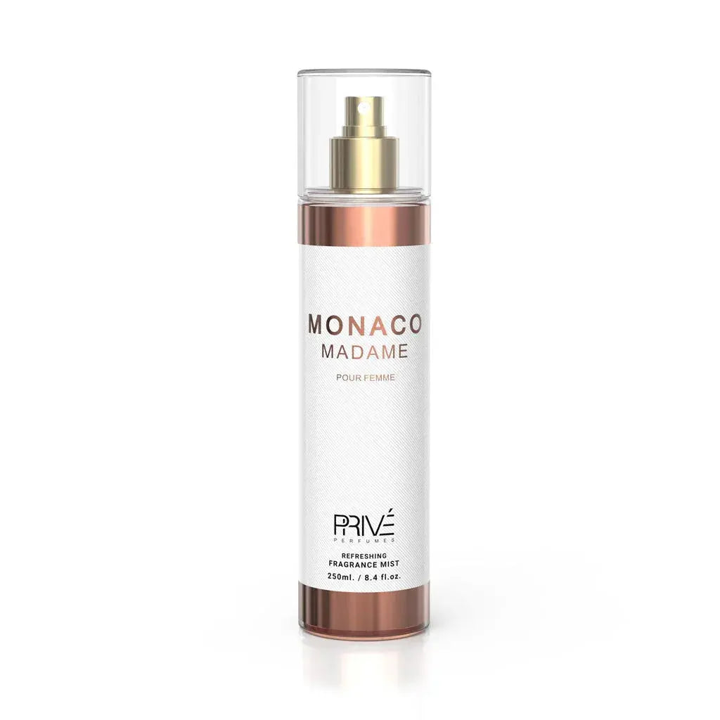 PRIVE Monaco Madame (Pour Femme) - Body Mist - 250ml 3PACK - Ivory Luxe