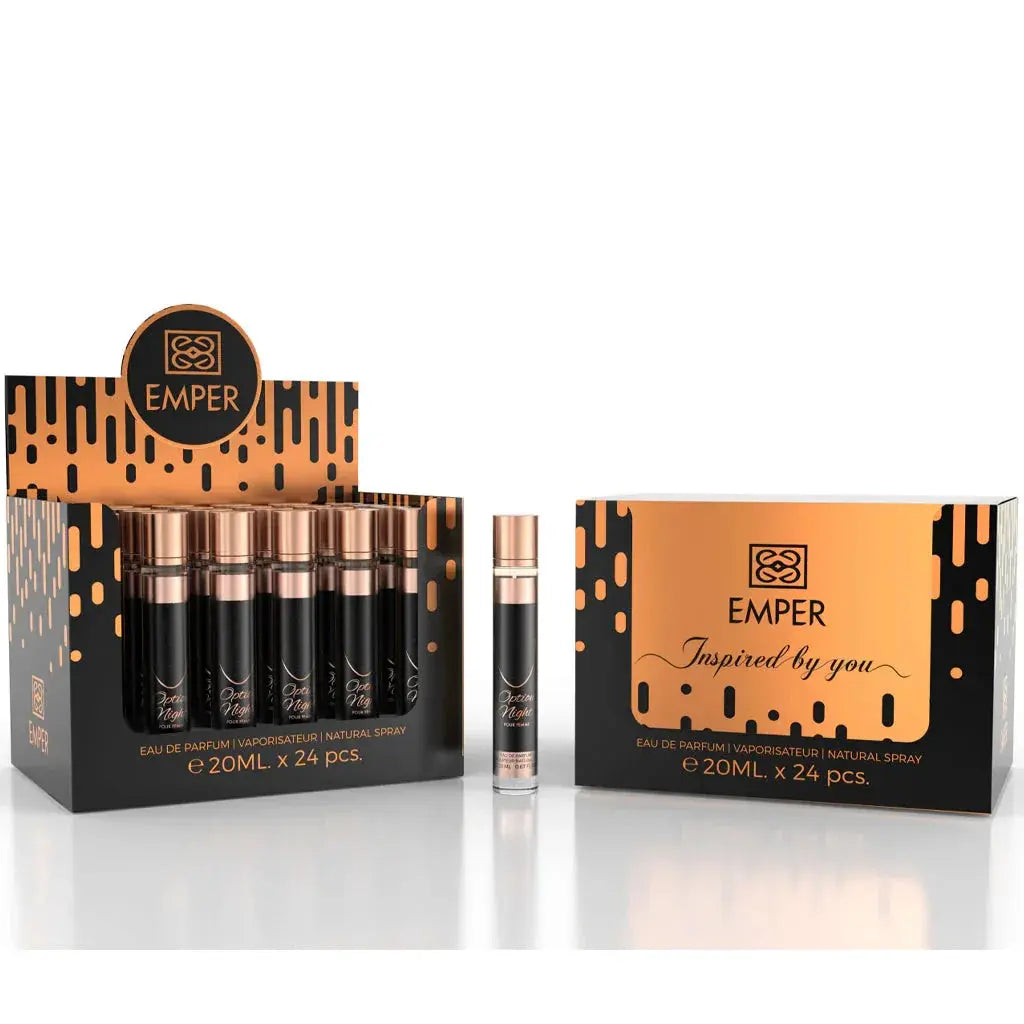 Option Night Woman Eau De Parfum 23x 20ml Plus 1 Free Tester - Ivory Luxe