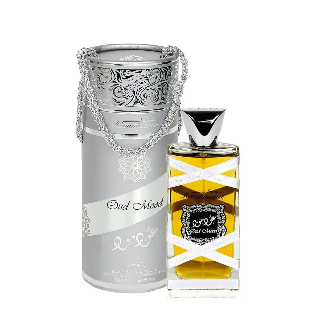 Lattafa Oud Mood Reminiscence Silver Eau De Parfum 100 ml UNISEX - Ivory Luxe