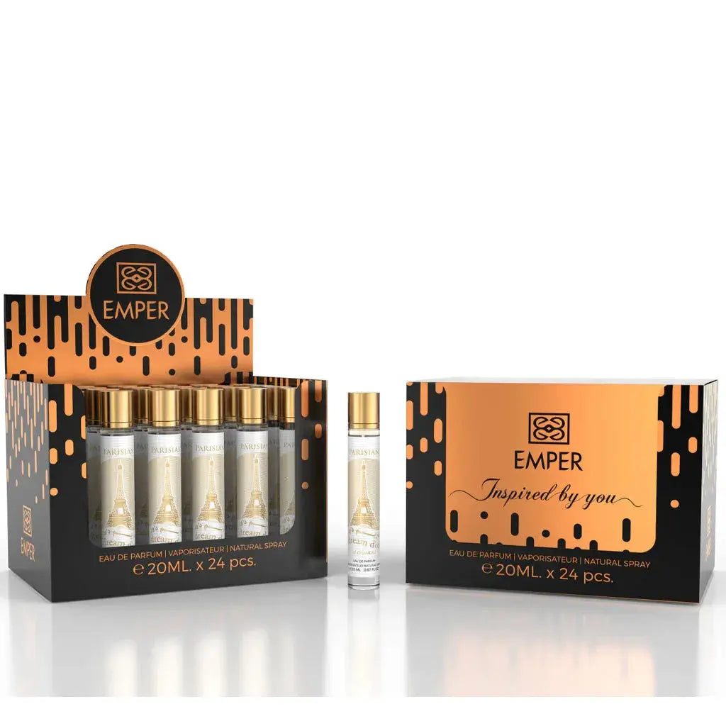 Le Chameau Parisian Dream D'Or Eau De Parfum 23x 20ml Plus 1 Free Tester - Ivory Luxe