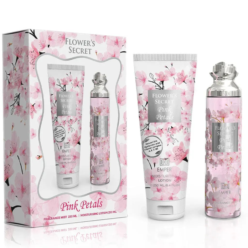 EMPER Gift Set Flower'S Secret Pink Petals - Ivory Luxe