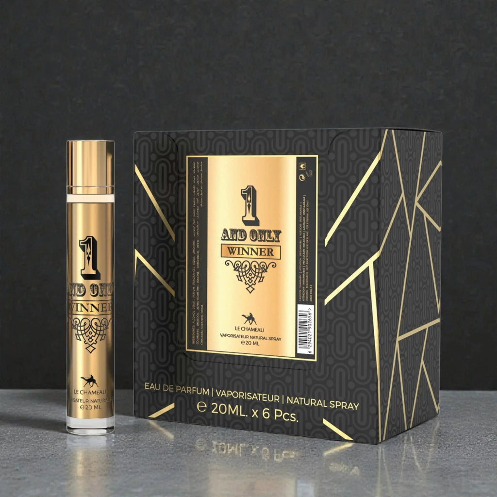 Le Chameau 1 And Only Winner Eau De Parfum 23x 20ml Plus 1 Free Tester - Ivory Luxe