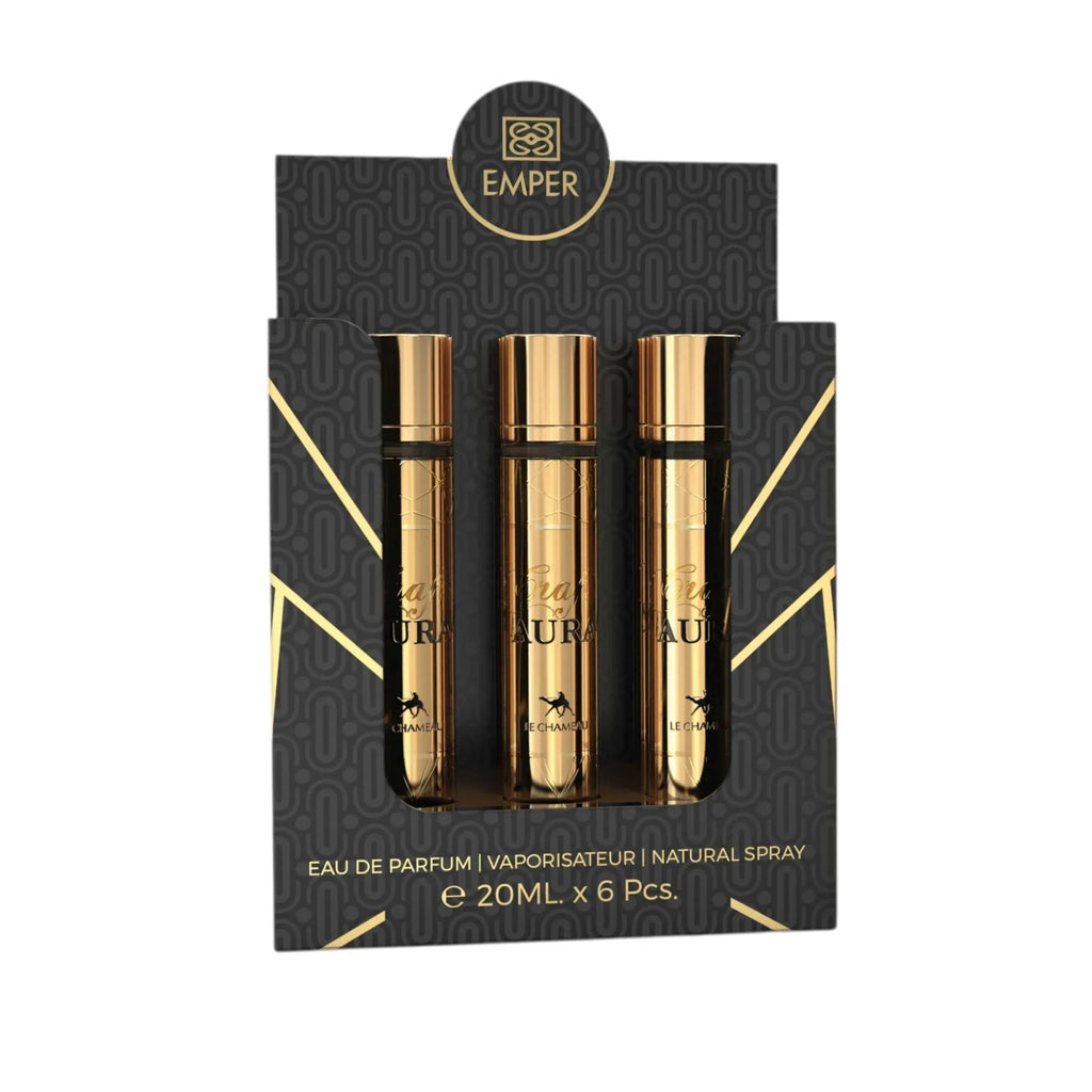 LE CHAMEAU Craft Aura (Pour Femme) Eau De Parfum 23x 20ml Plus 1 Free Tester - Ivory Luxe