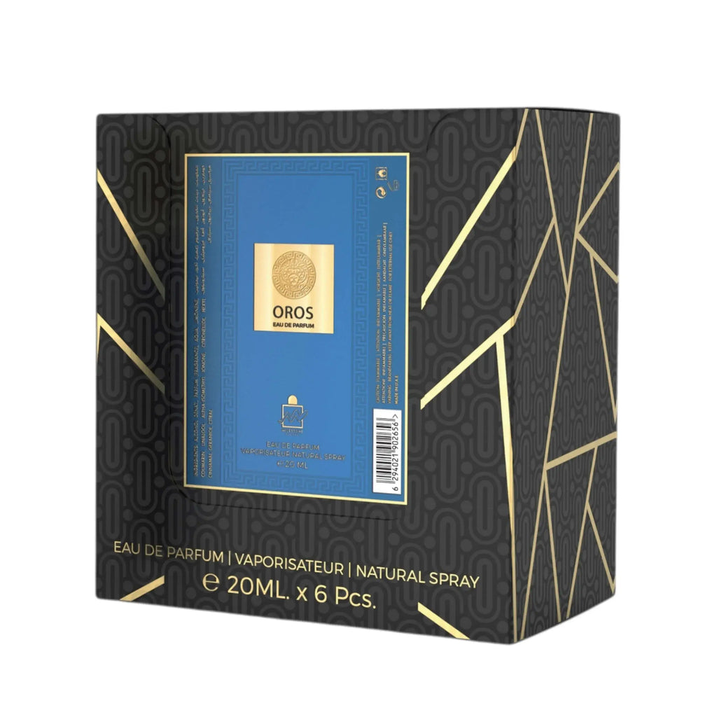 MILESTONE Oros (Pour Homme) Eau De Parfum 5x 20ml Plus 1 Free Tester - Ivory Luxe