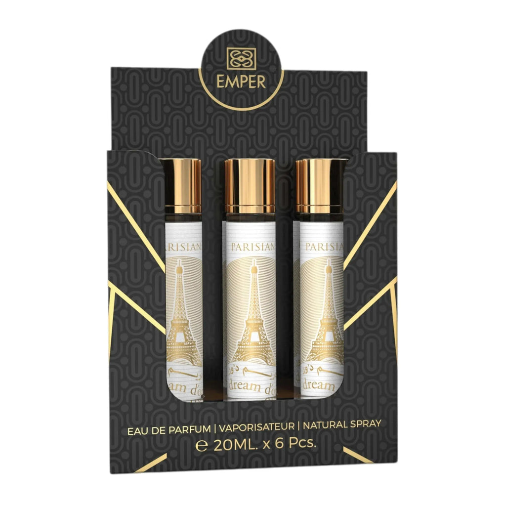 Le Chameau Parisian Dream D'Or Eau De Parfum 23x 20ml Plus 1 Free Tester - Ivory Luxe