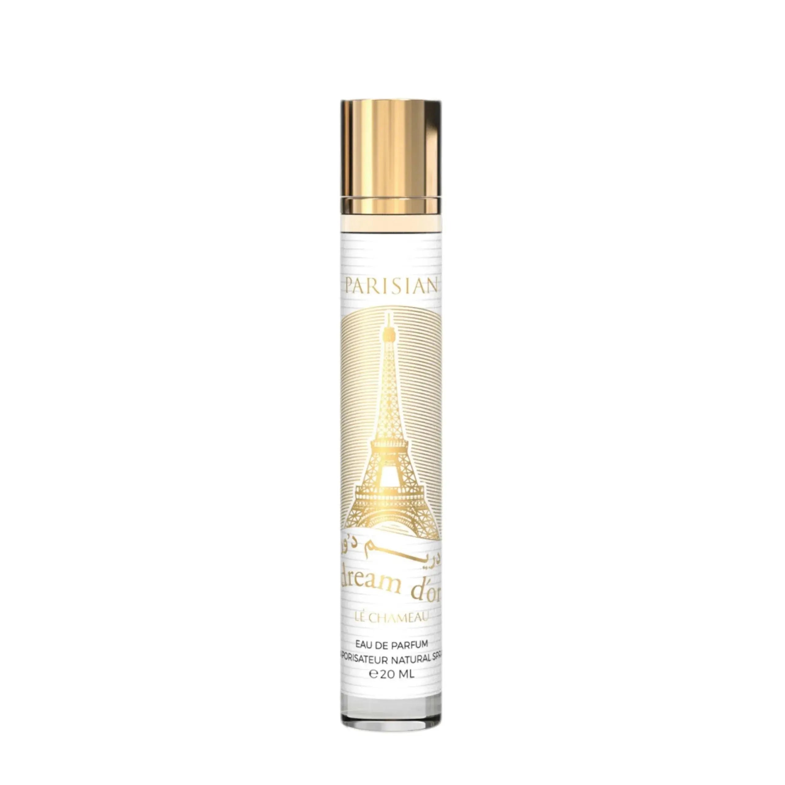 Le Chameau Parisian Dream D'Or Eau De Parfum 23x 20ml Plus 1 Free Tester - Ivory Luxe