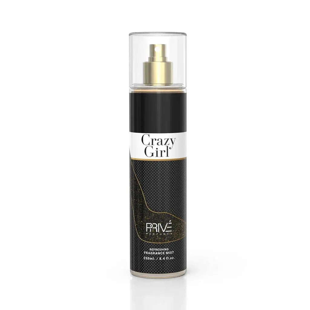 PRIVE Crazy Girl - Body Mist - 250ml 3-PACK - Ivory Luxe