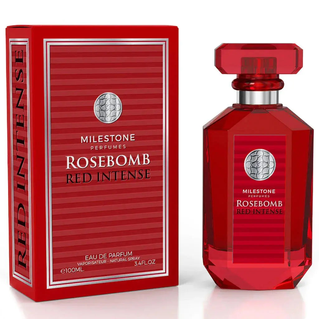 MILESTONE RoseBomb Red Intense (Pour Femme) 100ML - Ivory Luxe