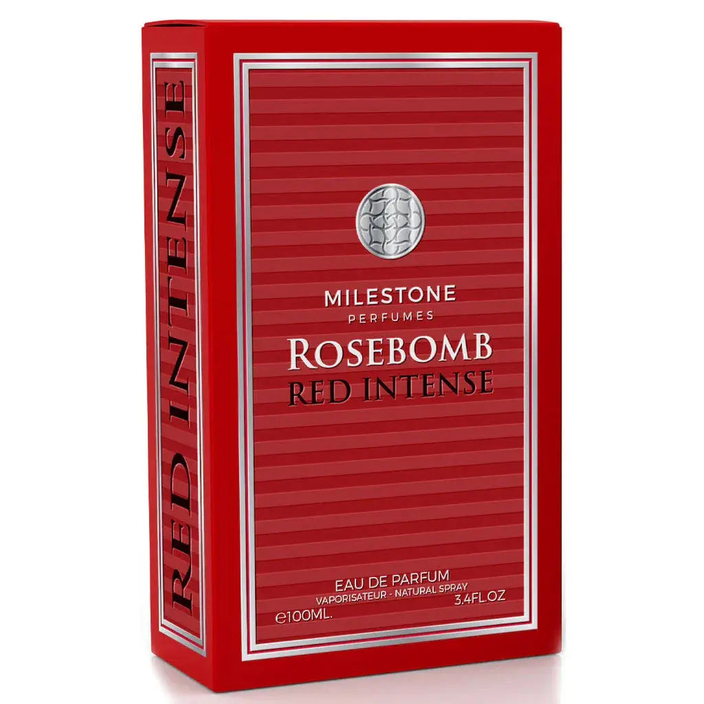 MILESTONE RoseBomb Red Intense (Pour Femme) 100ML - Ivory Luxe