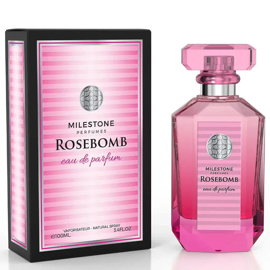 MILESTONE RoseBomb (Pour Femme) 100ML EDP - Ivory Luxe