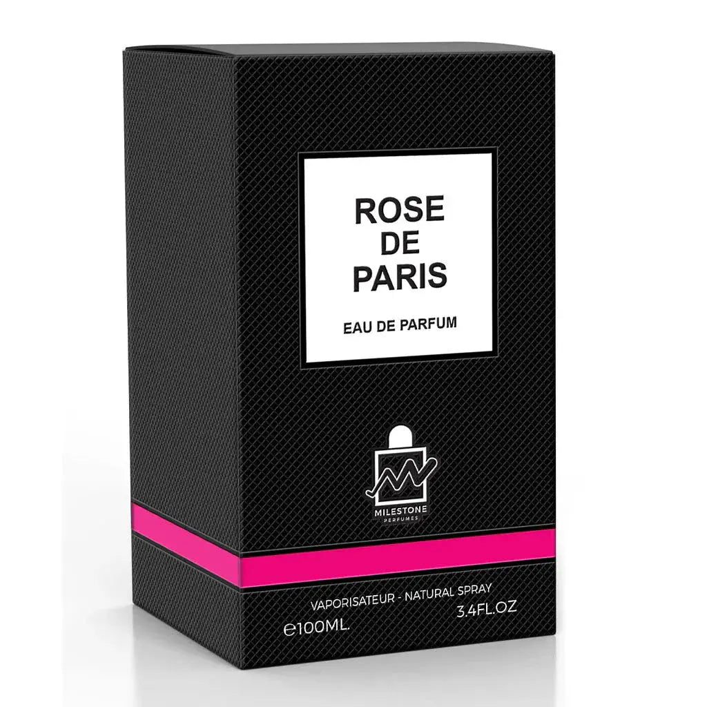 MILESTONE Rose de Paris (Unisex) 100ML EDP - Ivory Luxe