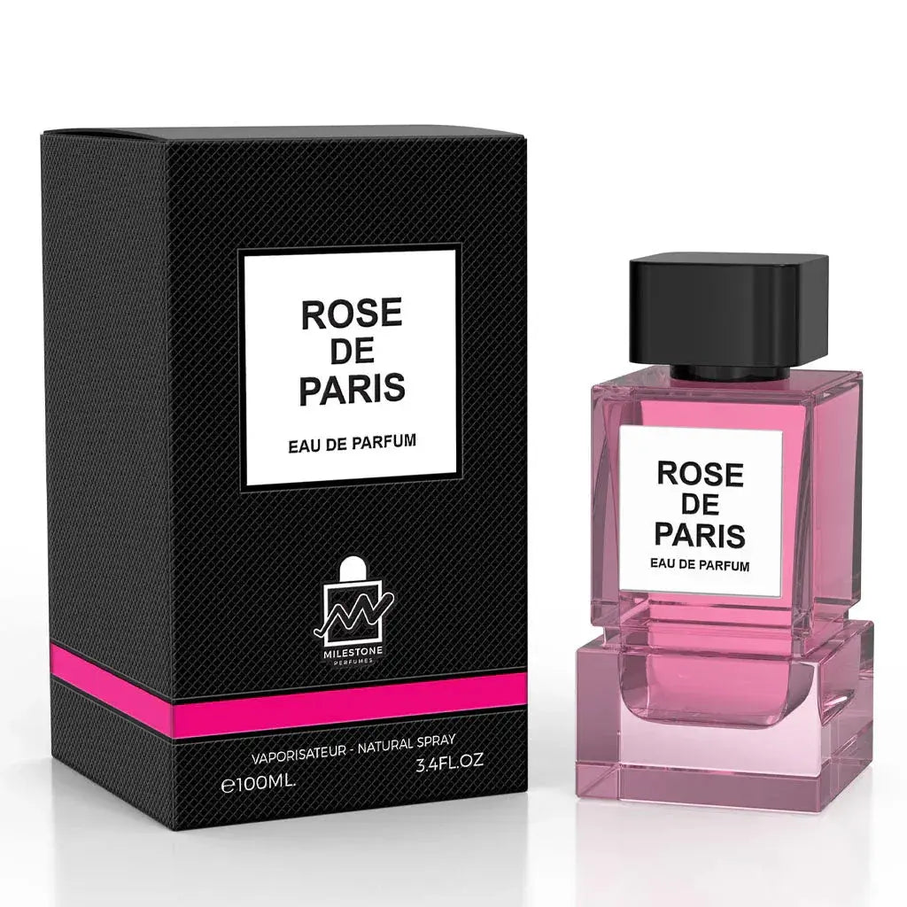 MILESTONE Rose de Paris (Unisex) 100ML EDP - Ivory Luxe