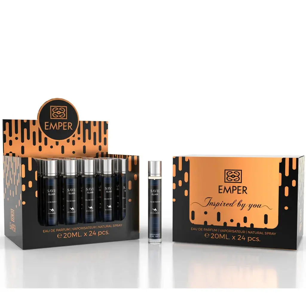 LE CHAMEAU Save.Age Elixir Eau De Parfum 23x 20ml Plus 1 Free Tester - Ivory Luxe