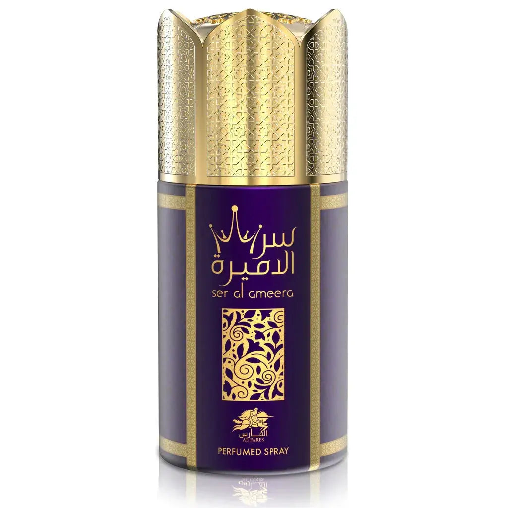 AL FARES Ser Al Ameera Perfume Deodorant 250ml 6x PACK - Ivory Luxe