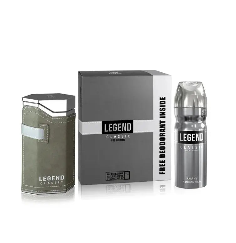EMER LEGEND CLASSIC POUR HOMME Eau De Toilette for Men 100ml - Ivory Luxe