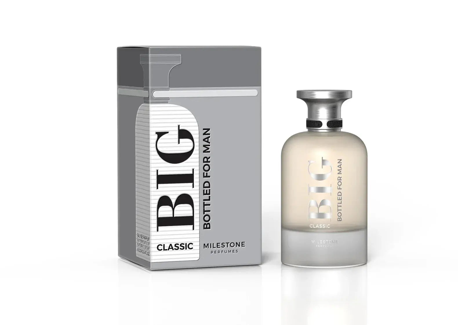 MILESTONE Big Bottled Classic (Pour Homme) 100ML Eau De Parfum - Ivory Luxe