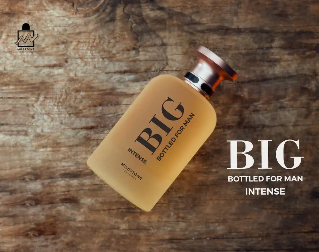 MILESTONE Big Bottled Intense (Pour Homme) 100ML Eau De Parfum - Ivory Luxe