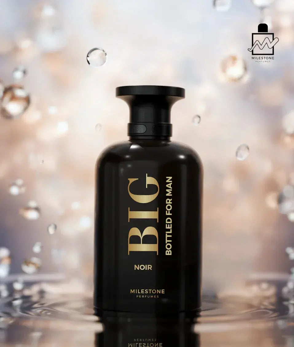 MILESTONE Big Bottled Noir (Pour Homme) 100ML Eau De Parfum - Ivory Luxe