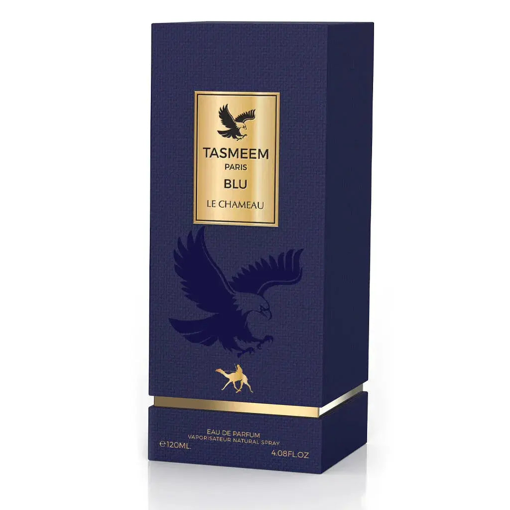 LE CHAMEAU Tasmeem Paris Blu (Unisex) 120ML EDP - Ivory Luxe
