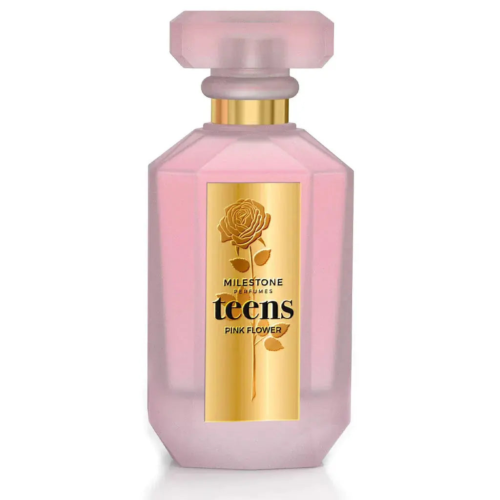 MILESTONE Teens Pink Flower (Pour Femme) 100ML EDP - Ivory Luxe