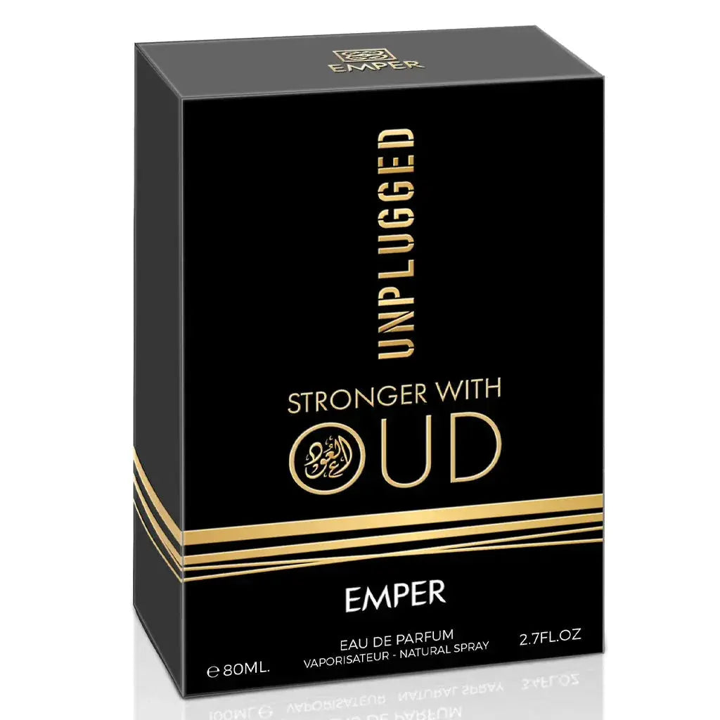 Unplugged Stronger With Oud (Unisex ) 80ML - Ivory Luxe