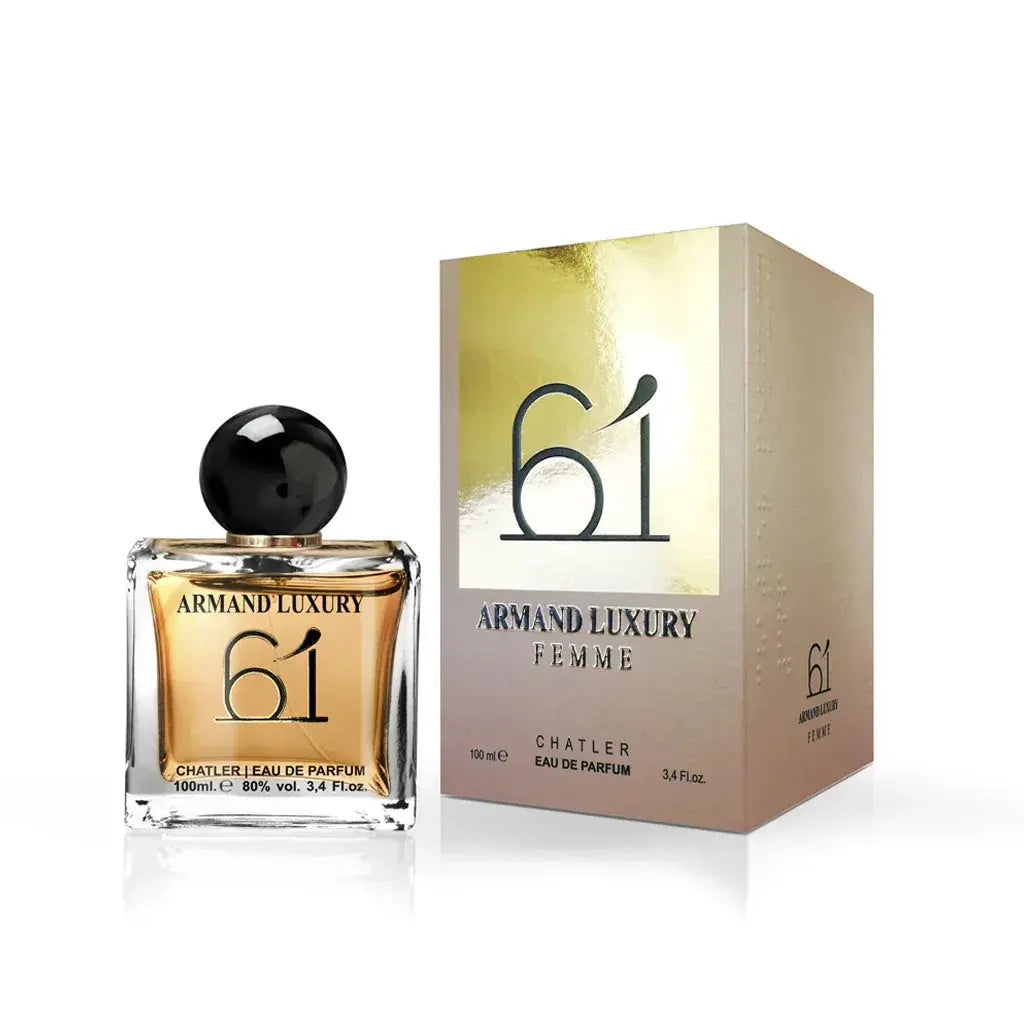 CHATLER Armand Luxury 61 Woman Eau De Parfum 100ml - Ivory Luxe