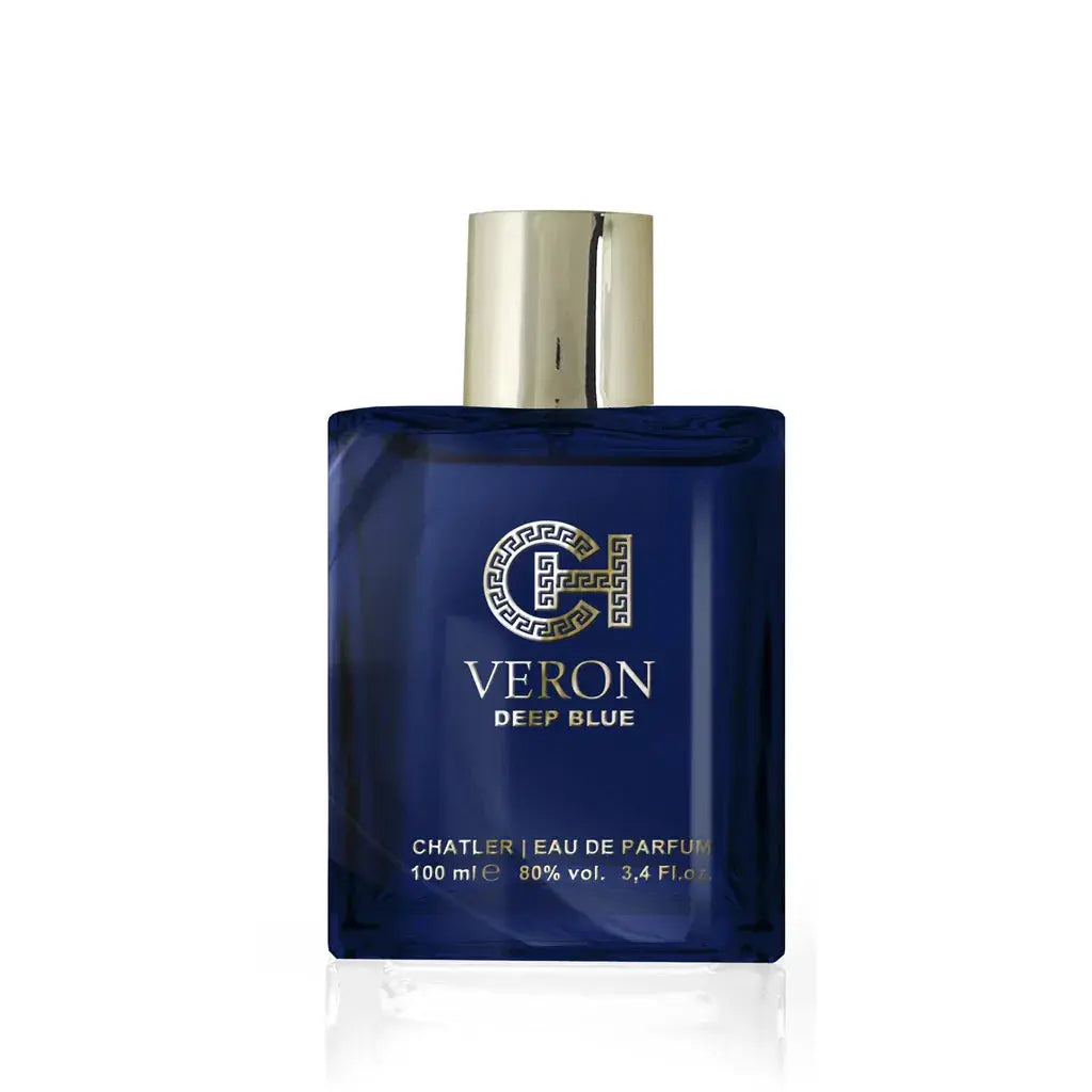 CHATLER VERON DEEP BLUE POUR HOMME 100ml Eau De Parfum | Men's Fragrance - Ivory Luxe