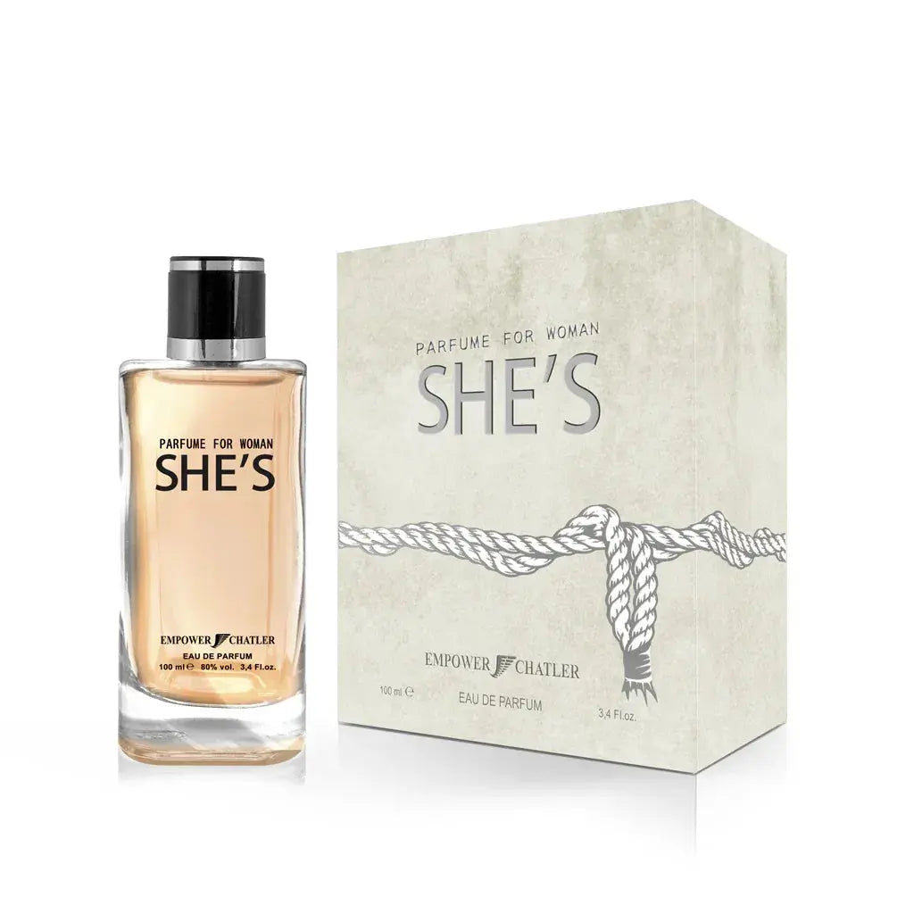 CHATLER Empower She's For Woman Eau De Parfum 100ml - Ivory Luxe