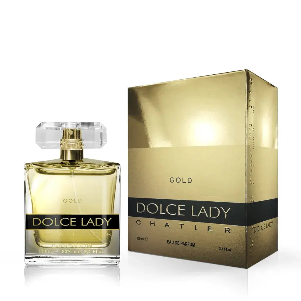 CHATLER Dolce Lady Gold Eau De Parfum 100ml - Ivory Luxe
