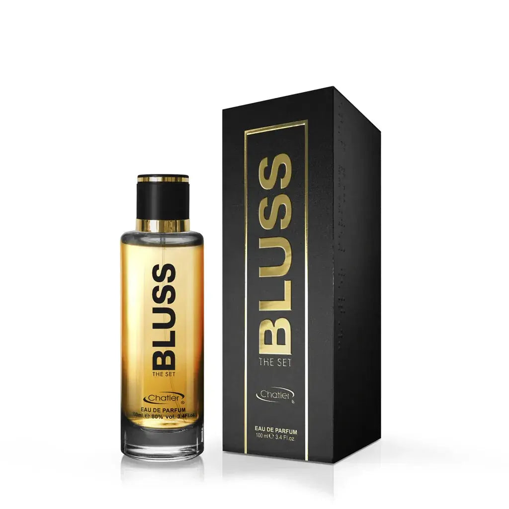 CHATLER Bluss The Set Men Eau De Parfum 100ml 3x PACK - Ivory Luxe