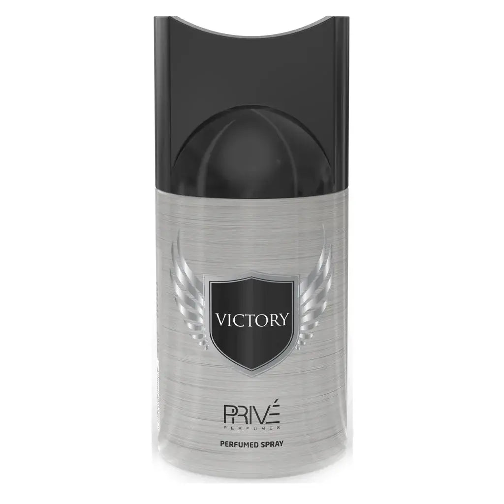 PRIVE Victory Perfume Deodorant 250ml 6x PACK - Ivory Luxe