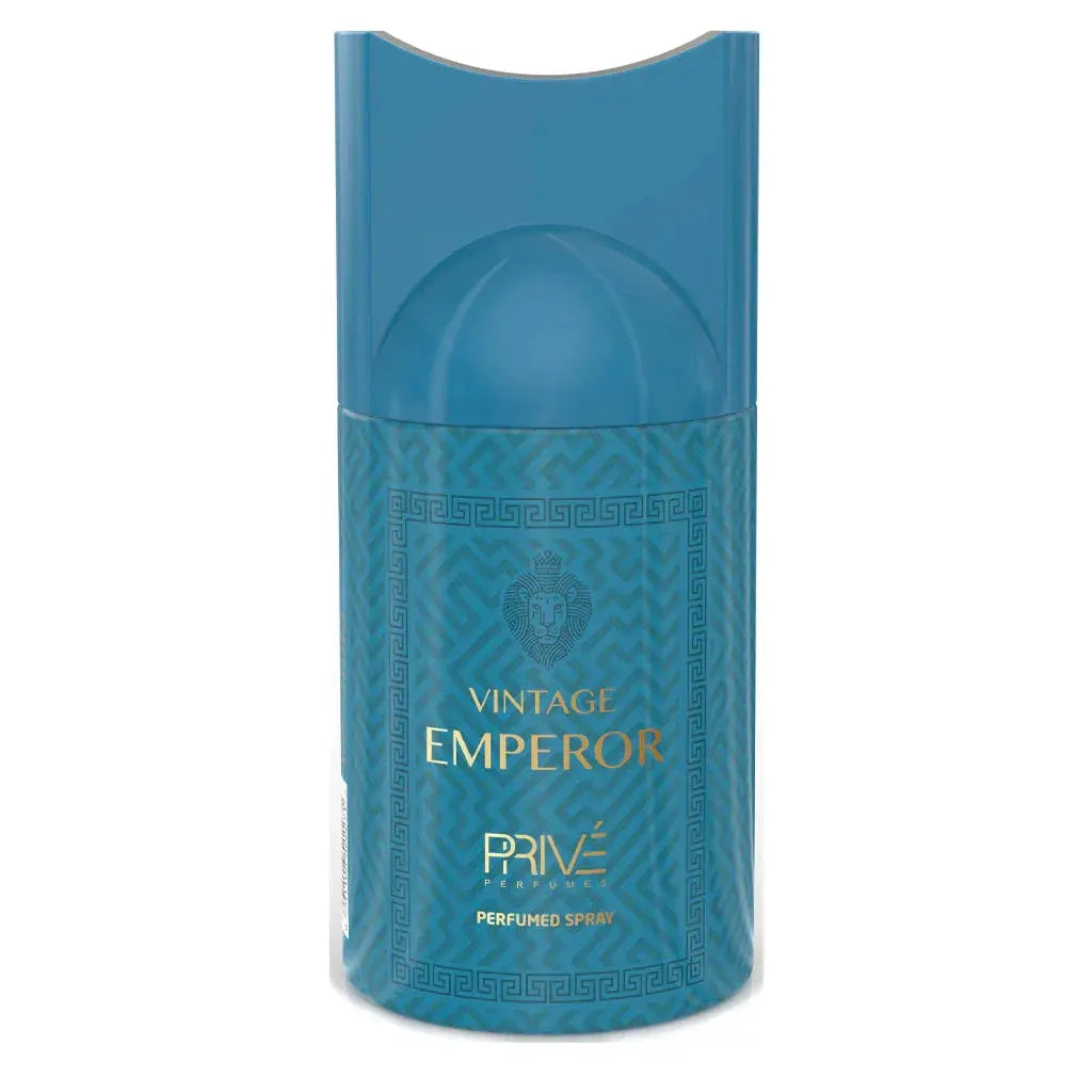 PRIVE Vintage Emperor Perfume Deodorant 250ml 6x PACK - Ivory Luxe