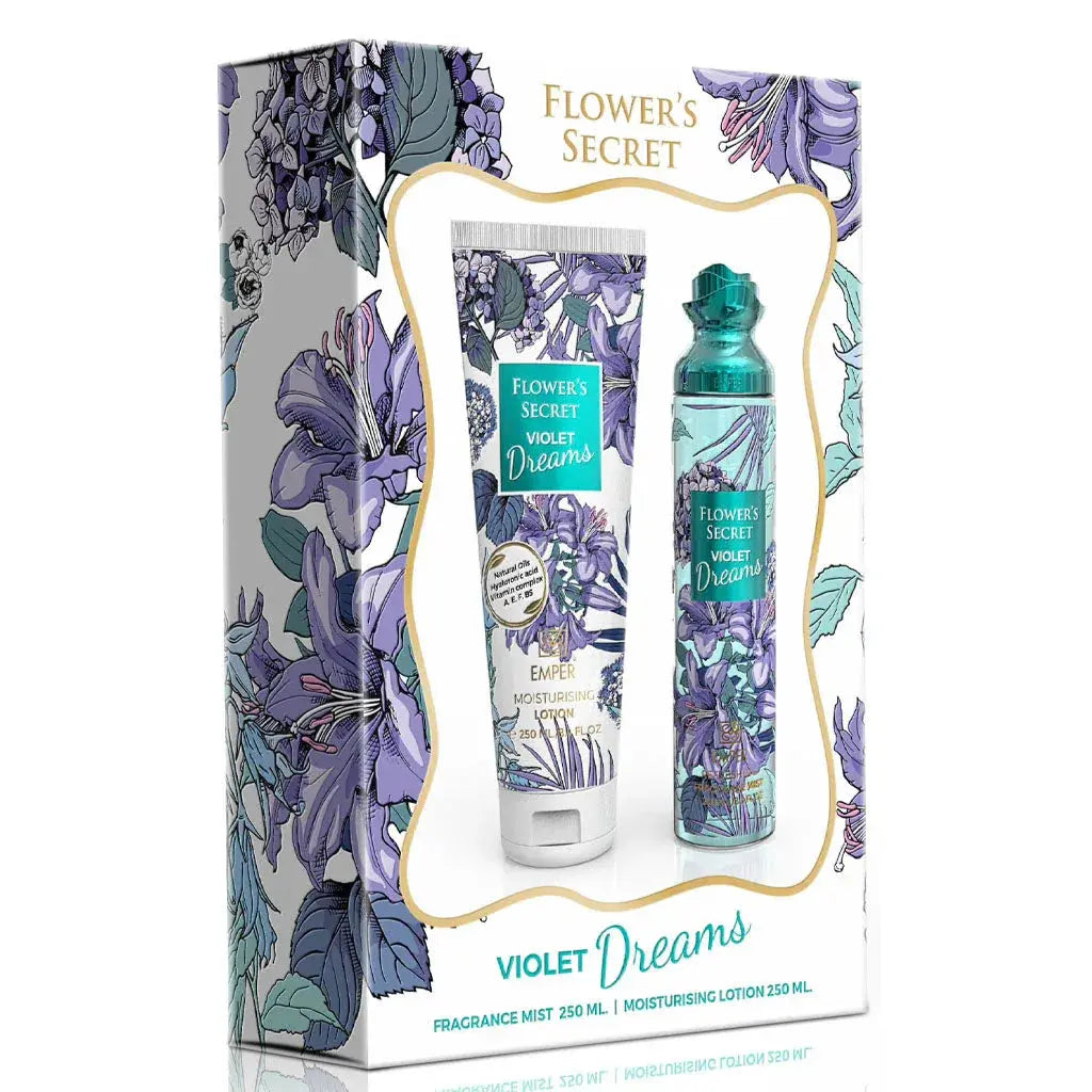 EMPER Gift Set Flower'S Secret Violet Dreams - Ivory Luxe