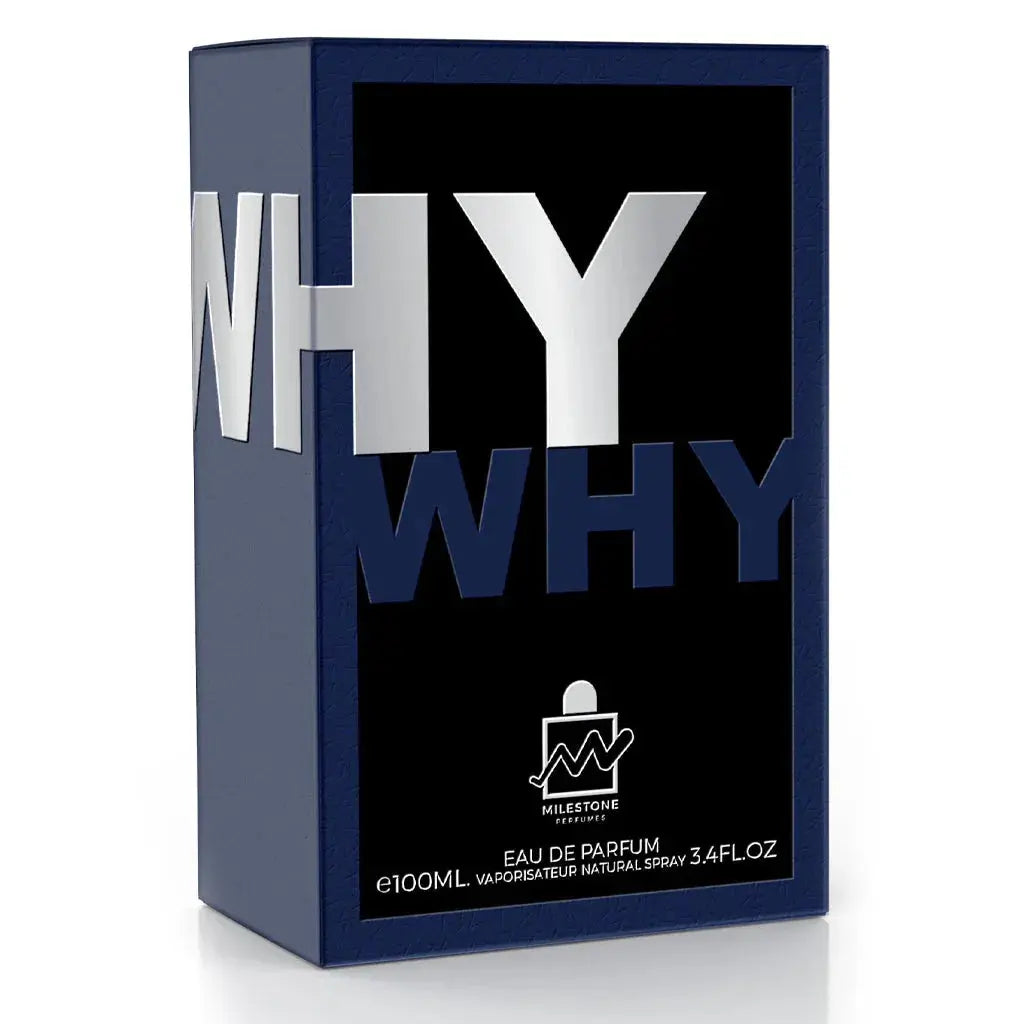 MILESTONE Why (Pour Homme) 100ML EDP - Ivory Luxe