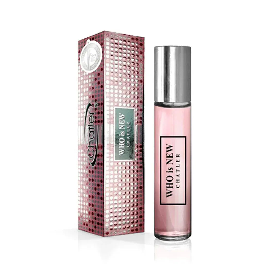 CHATLER Who is New Woman Eau De Parfum 5 x 30ml Plus 1 free tester - Ivory Luxe
