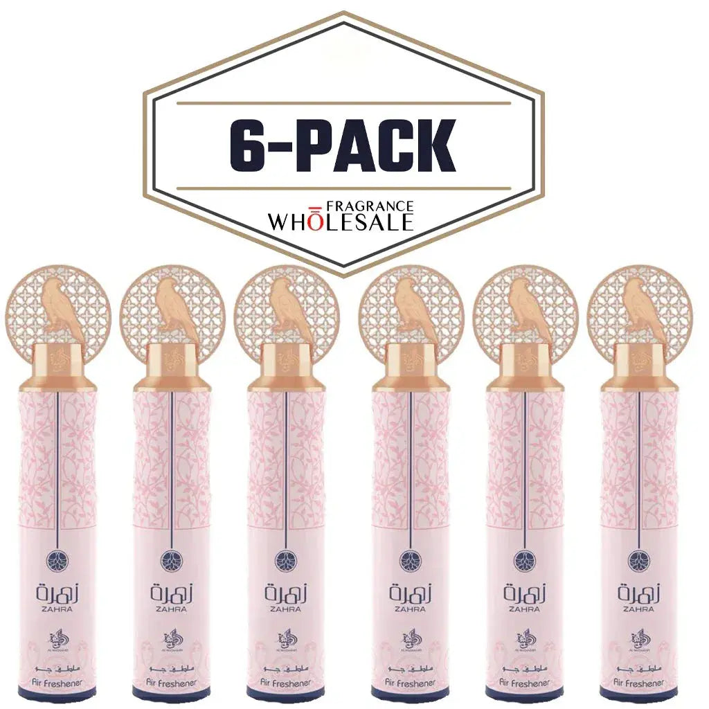 AL WATANIAH ZAHRA Air Freshener 300ml 6x PACK (6 units) - Ivory Luxe