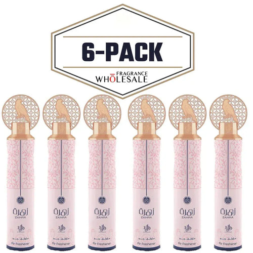 AL WATANIAH ZAHRA Air Freshener 300ml 6x PACK (6 units) - Ivory Luxe