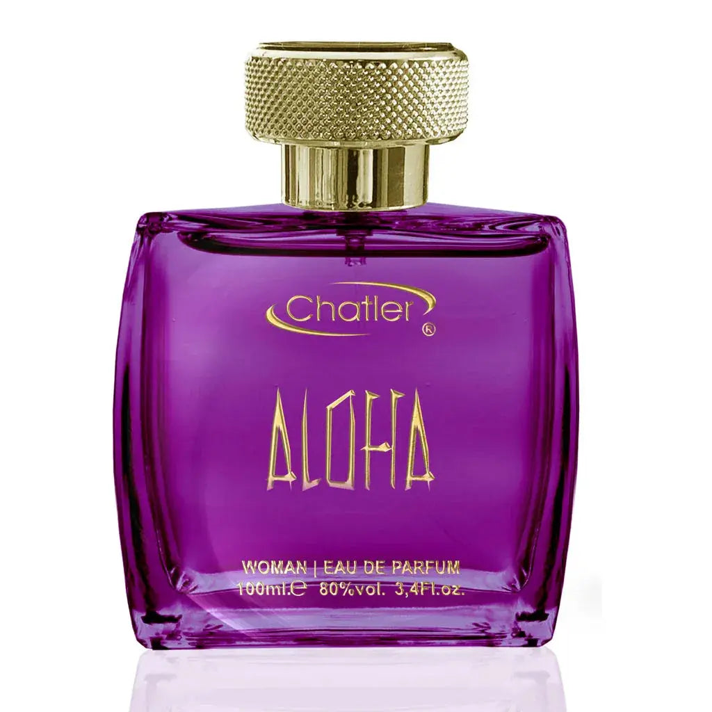 CHATLER Aloha Woman Eau De Parfum 100ml 3x PACK | Value Set - Ivory Luxe