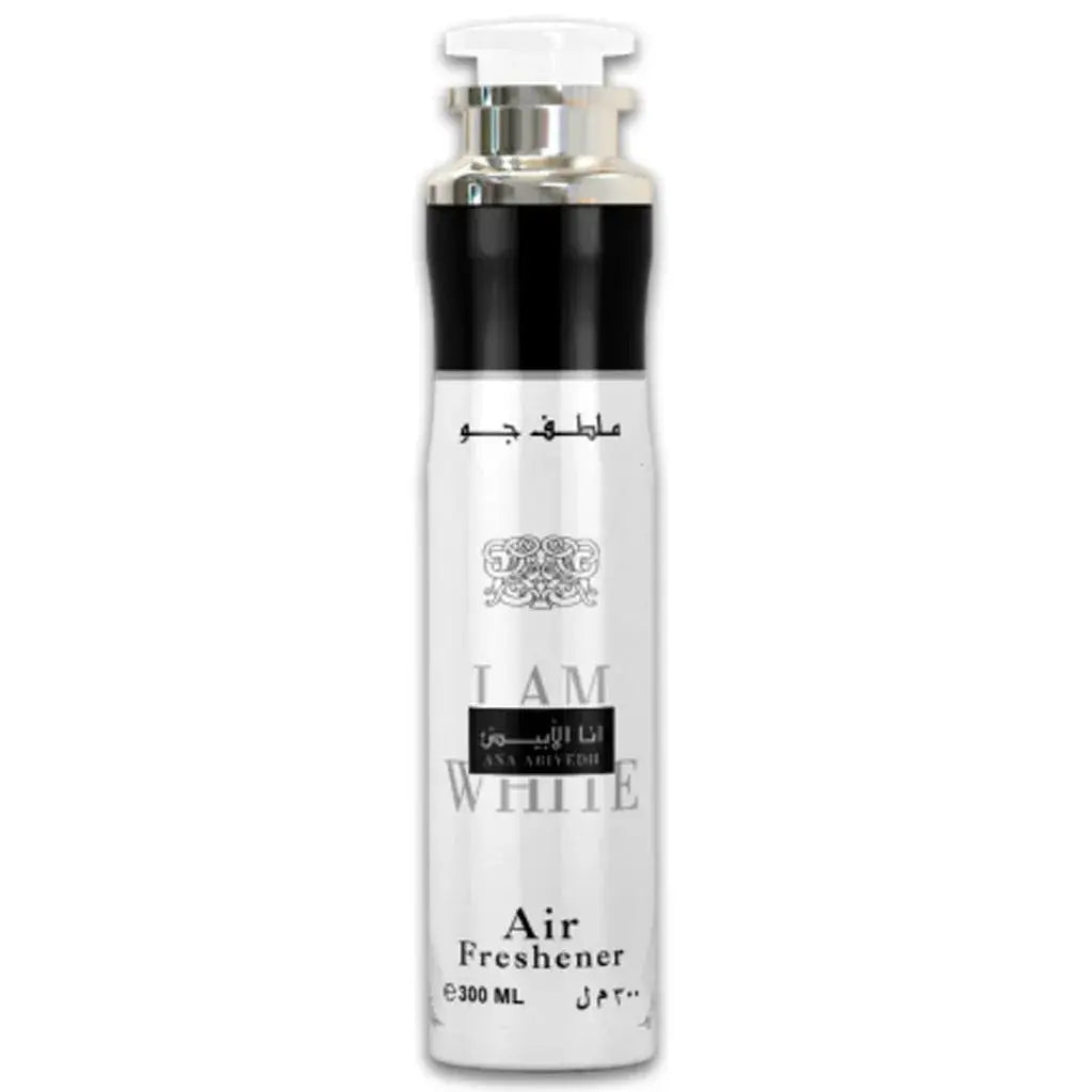 Ana Abiyedh I Am White Airfreshener 300ml by Lattafa 6x PACK (6 units) - Ivory Luxe