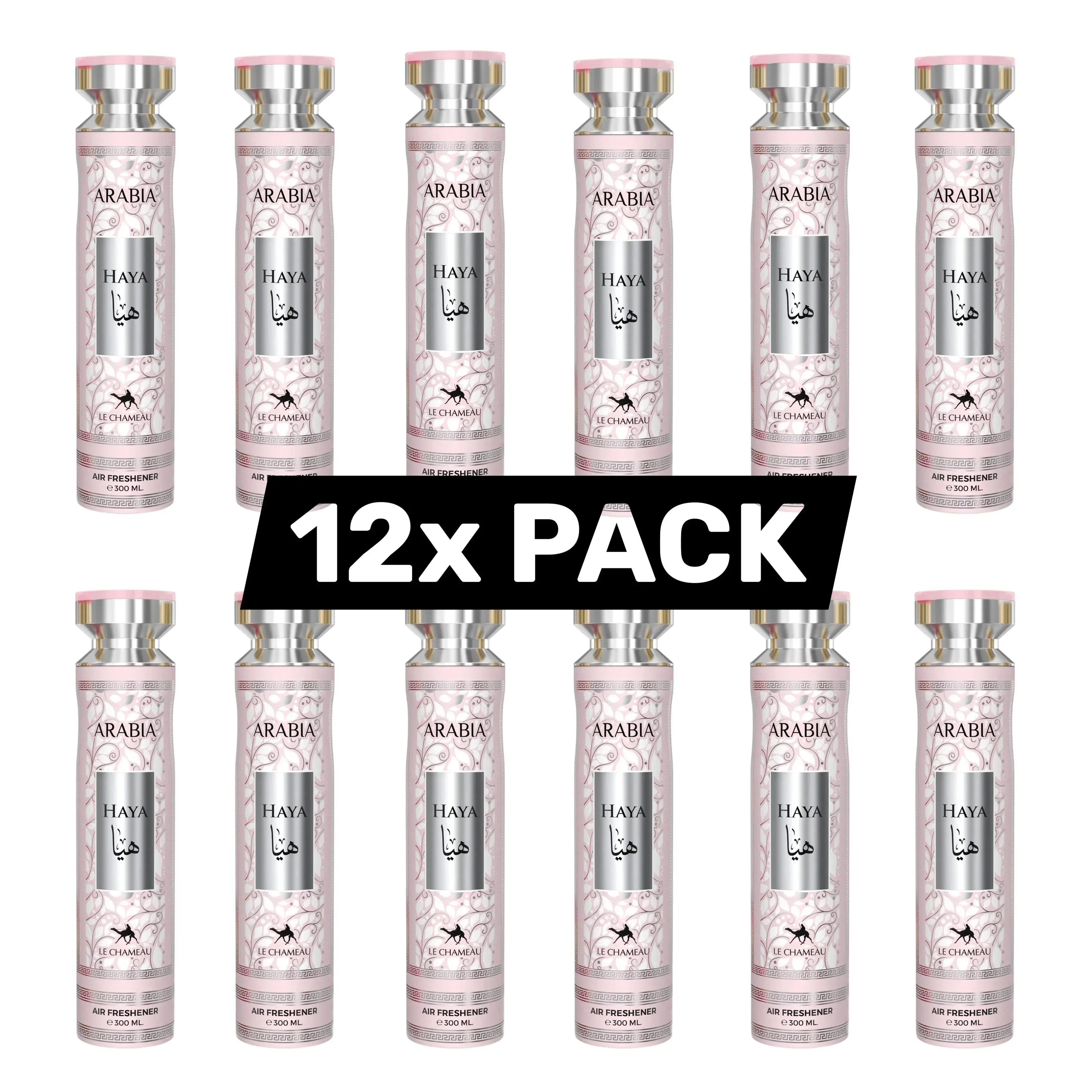 Arabia Haya Air Freshner 300ml 12x Pack - Ivory Luxe