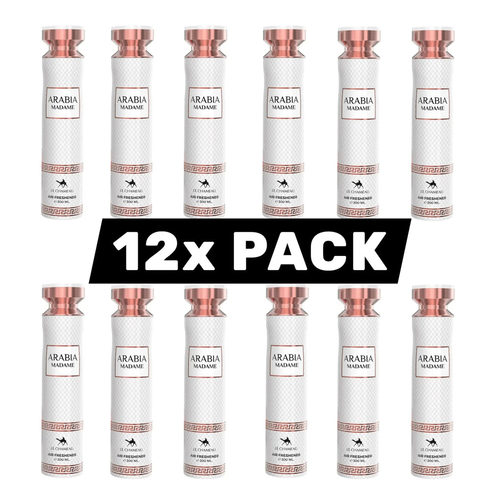 Arabia Madame Air Freshner 300ml 12x Pack - Ivory Luxe