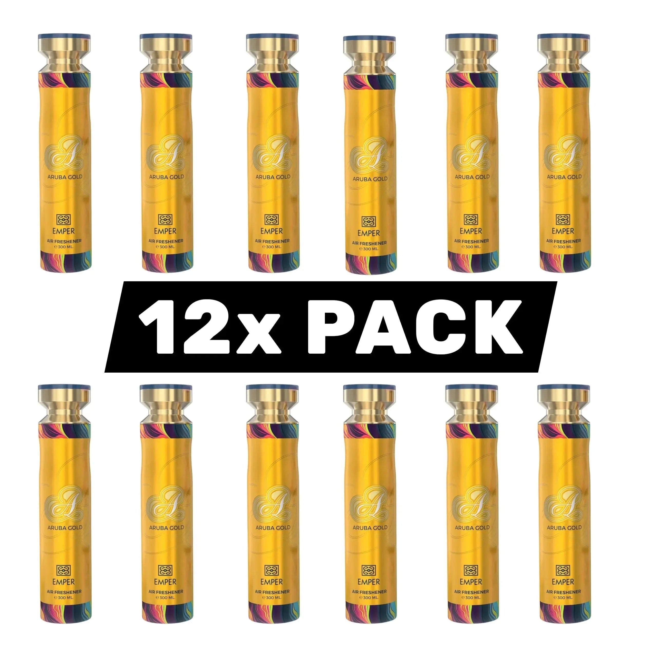 Aruba Gold Air Freshner 300ml 12x Pack - Ivory Luxe