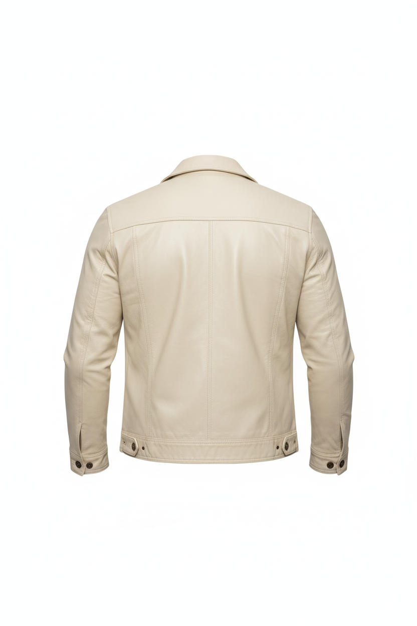 Beige Jacket Back