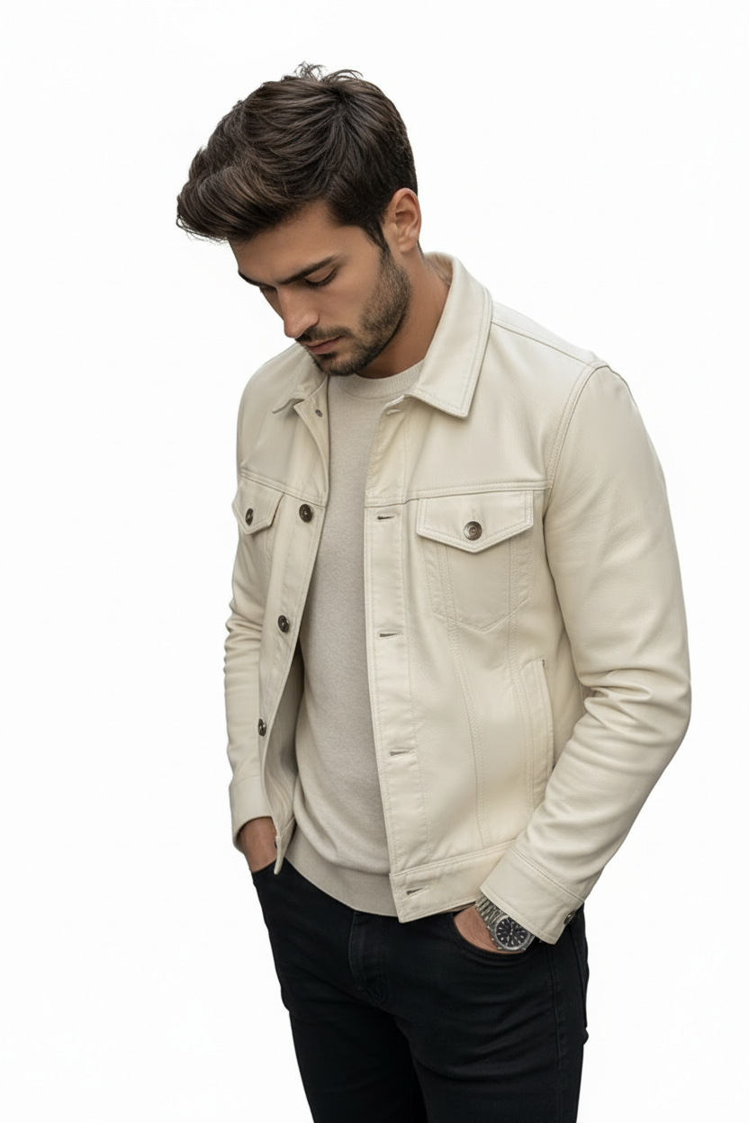 Beige Three-Quarter - Model
