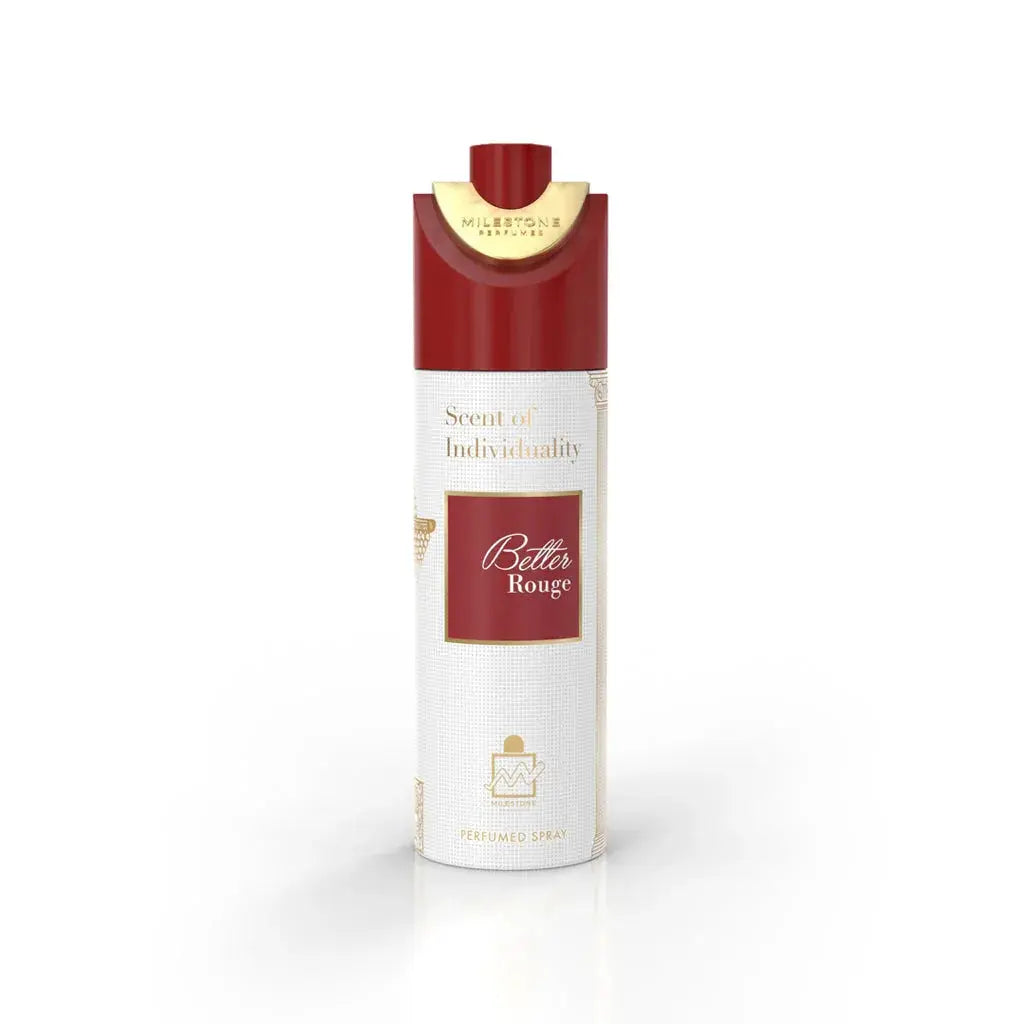 MILESTONE Better Rouge (Unisex) 200ML Deodorant 6 Pack - Ivory Luxe