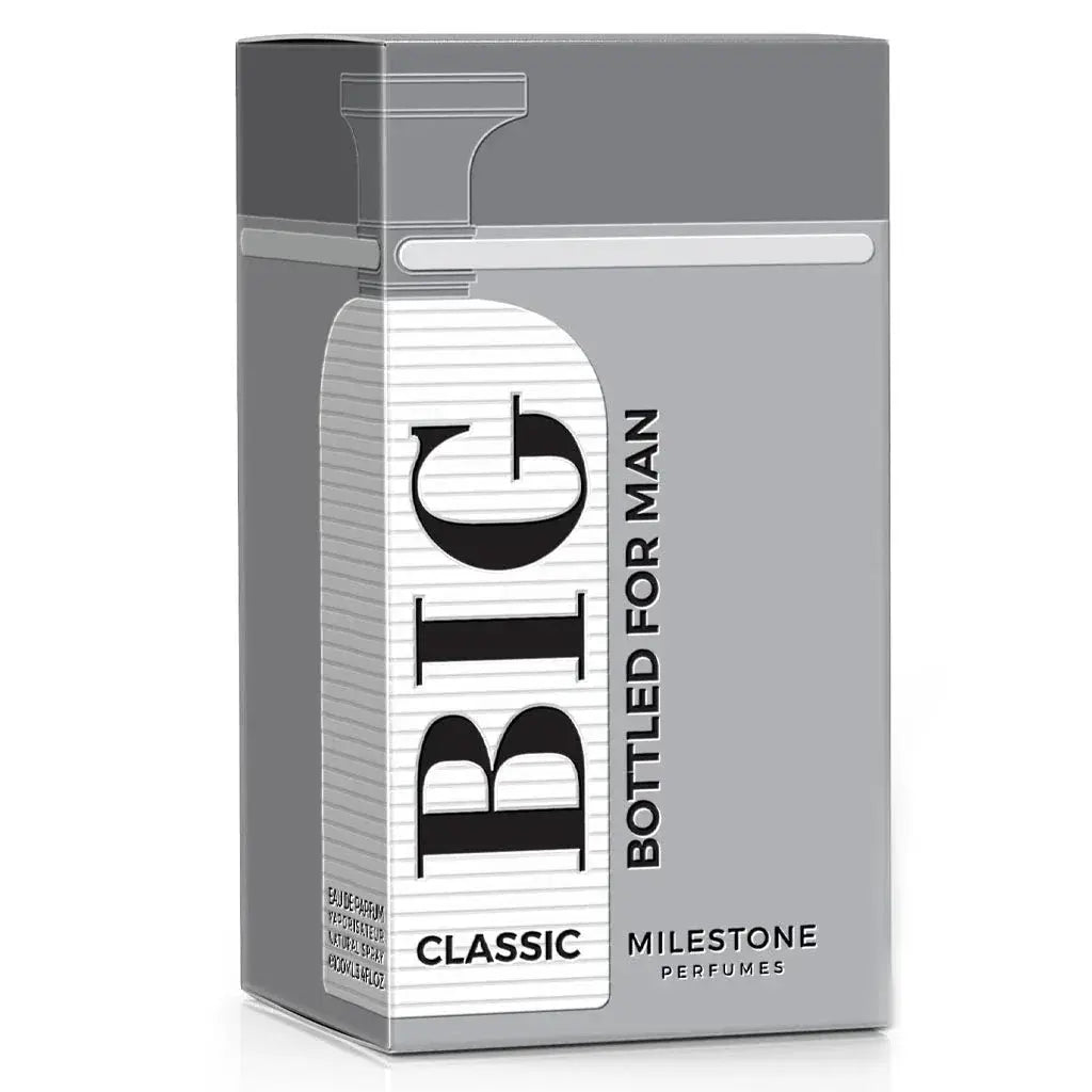 MILESTONE Big Bottled Classic (Pour Homme) 100ML Eau De Parfum - Ivory Luxe