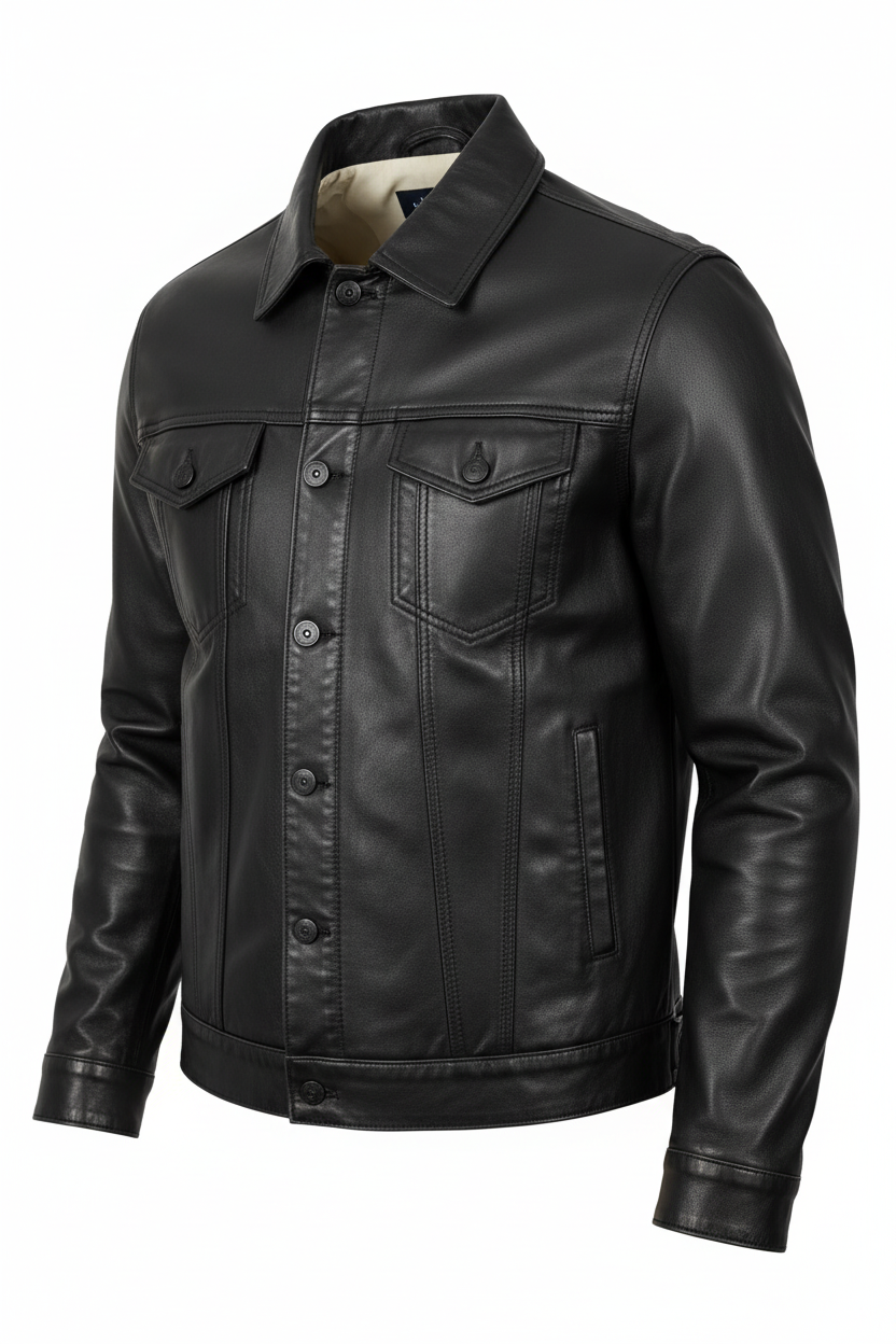 Black Jacket Three-Quarter