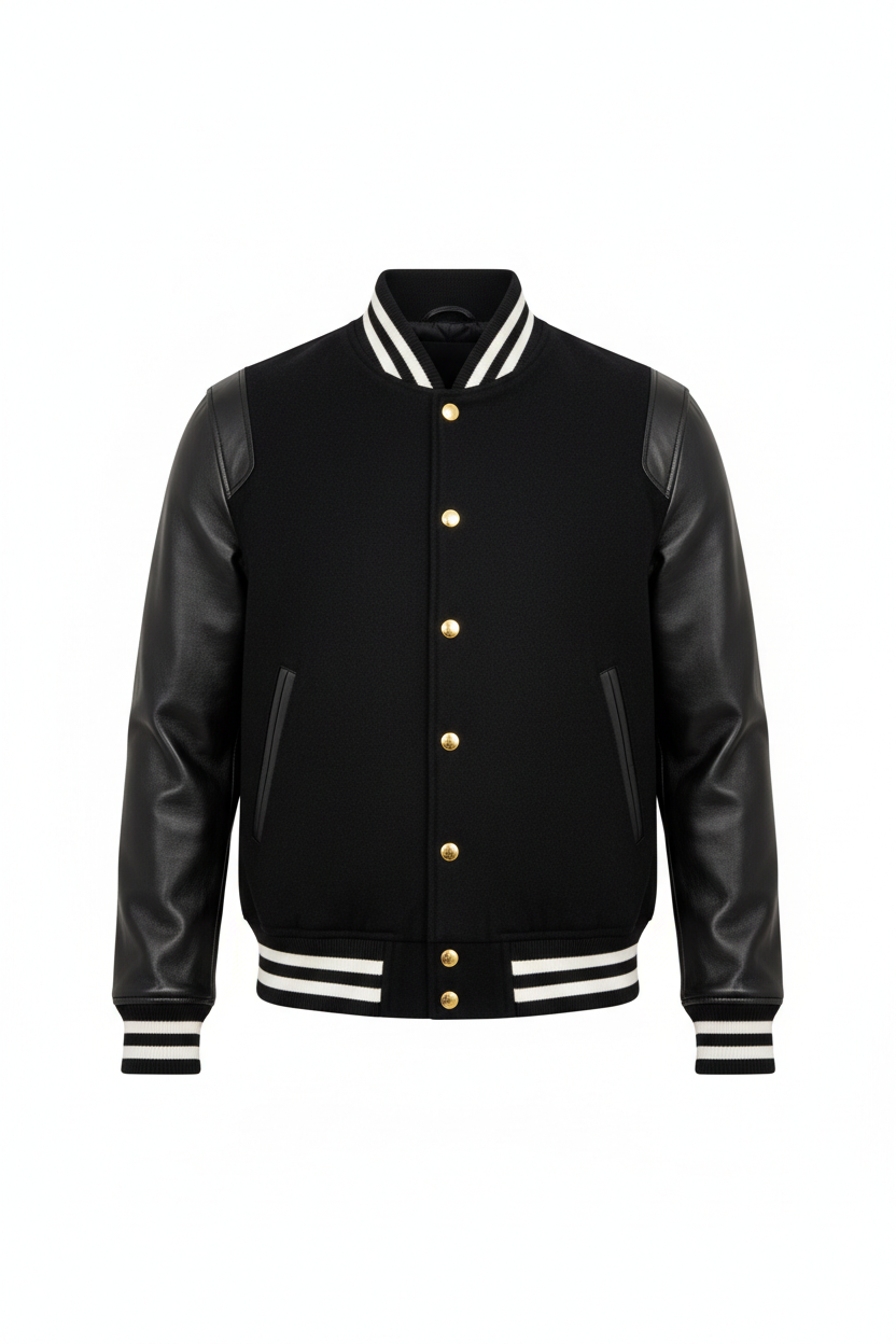 Black Varsity – Front Clean