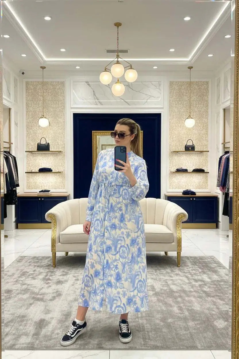 Italian Maxi Dress - Ivory Luxe